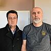 Gemeindevorsitzender Kurban Kusoglu (links) und Zafer Ekaincioglu sind emotional und persönlich tief betroffenvon dem schweren Erdbeben ...