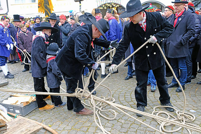 Bild 2: High Noon beim Überlinger Narrentag