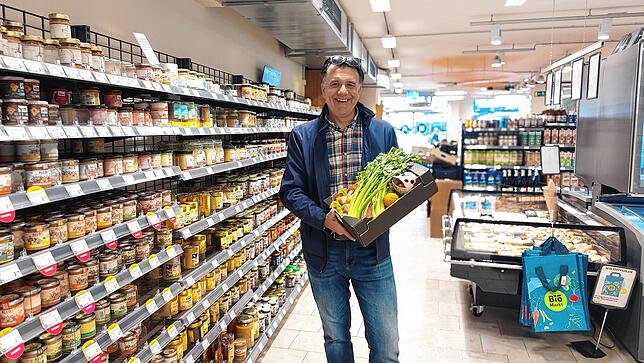 Die Bio-Überraschungsbox im Bio-Laden.