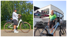 Martin Vetter (rechts) ist der Geschäftsführer des Fahrradgeschäfts Tour in Villingen-Schwenningen. Als Verkäufer von Pedelecs und Co. ...