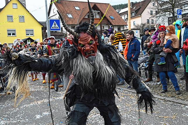 Bild 14: Bilder vom Umzug am Fasnetsonntag in Tennenbronn