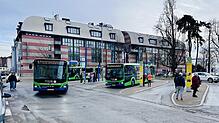RAB-Busse am Busbahnhof in Friedrichshafen (Symbolbild).