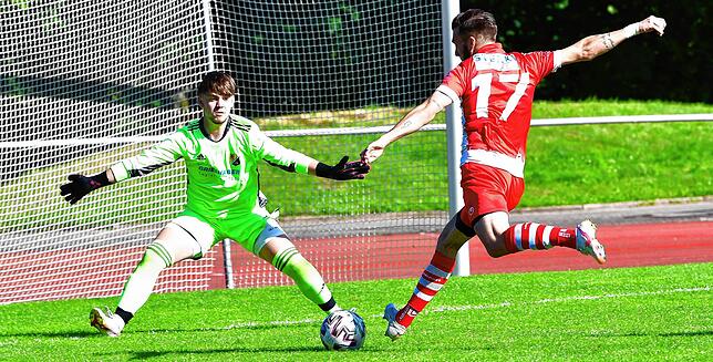 Zusage: Nicklas Joachim will in der Rückrunde das Torwartproblem der U23 des SV 08 Laufenburg beheben.