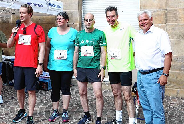 Bild 19: Stadtlauf durch die Donaueschinger Innenstadt kommt gut an