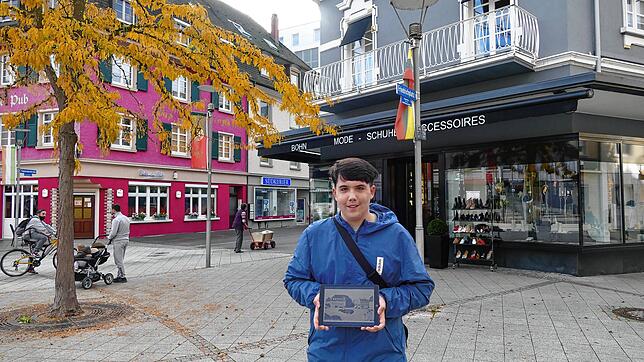 Louis Hulin ist 14 Jahre alt &ndash; und seine große Leidenschaft ist die Stadtgeschichte Rheinfeldens.