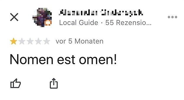 Bild 20: &bdquo;Tut was er soll, fällt halt runter&ldquo;: Die kuriosesten Internet-Bewertungen über den Rheinfall und andere Sehenswürdigkeiten und Einrichtungen in der Region