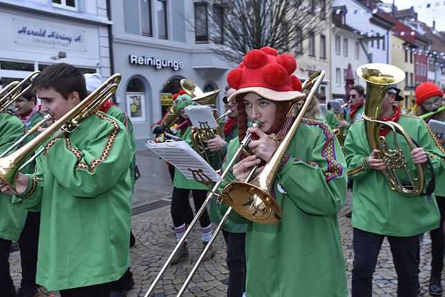 Bild 10: Bilder vom Einmarsch der Katzenmusik