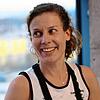 Verena Schmitz hört beim Training gerne Musik, um sich zu motivieren.