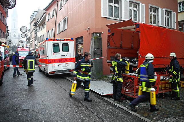 Bild 2: Der Altstadtbrand von 2010: Diese Bilder bleiben vielen Konstanzern im Gedächtnis