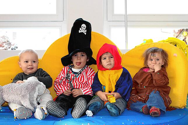Bild 4: Hier gibt es Eindrücke vom Schmotzigen Donnerstag in den Überlinger Kindergärten