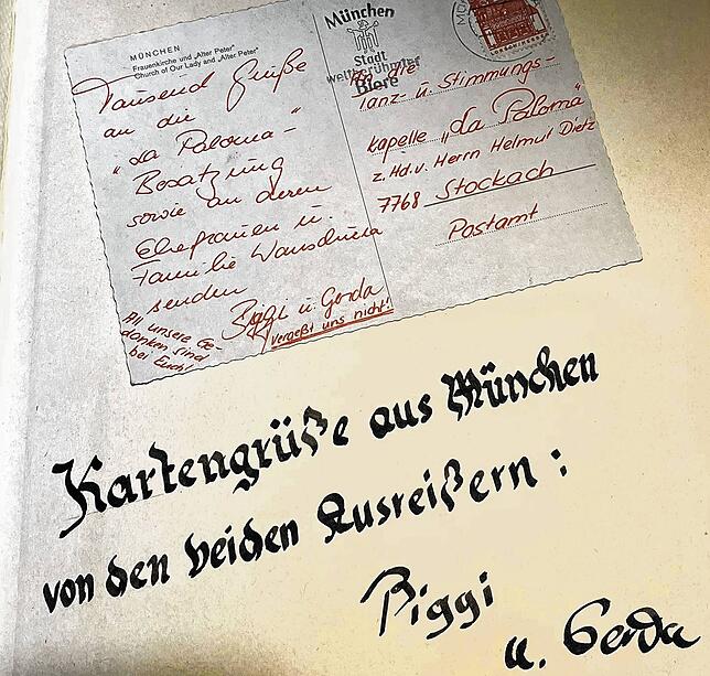 In mehr als einem dutzend Alben hat Helmut Dietz liebevoll und akribisch alles gesammelt, was mit „La Paloma“ zu tun hatte: ...