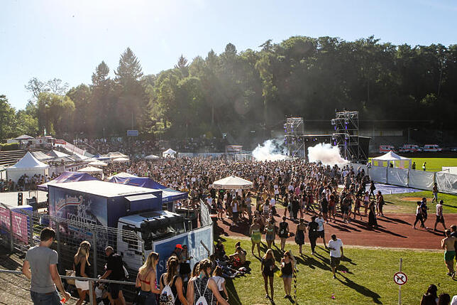 So sah es beim GuteZeit-Festival 2017 aus.