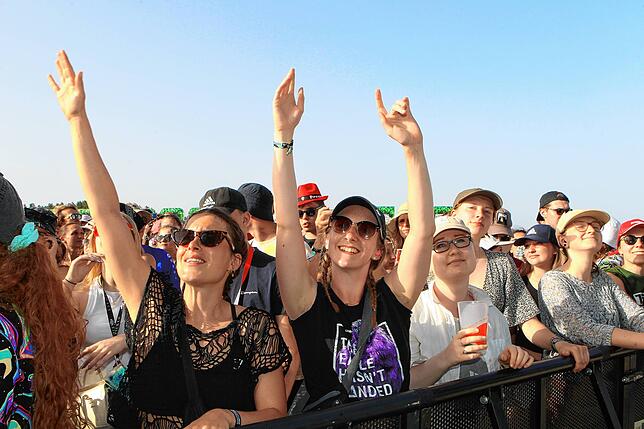 Bild 3: Bilder vom Soutside 2022: So feierten die Fans am Samstag auf den Konzerten