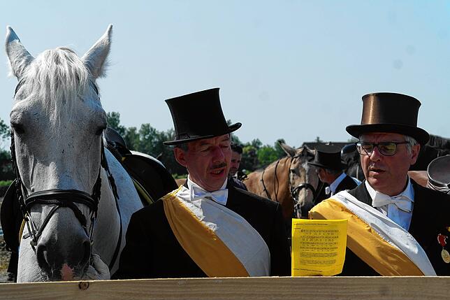 Bild 24: Bilder von der Reiterprozession zum Jubiläumsfest der Blutreitergruppe Oberteuringen