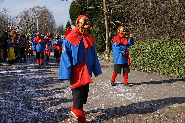 Bild 35: 43. Küssaberger Narrentreffen: Märchenhafte Fasnacht in Rheinheim
