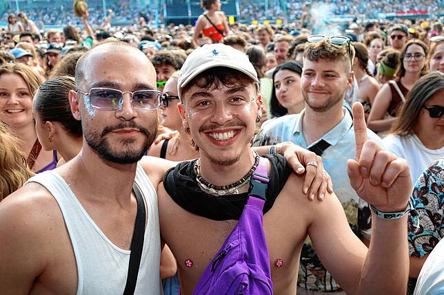 Bild 9: Am zweiten Tag des Campus-Festivals 2025 wird nochmals aufgedreht