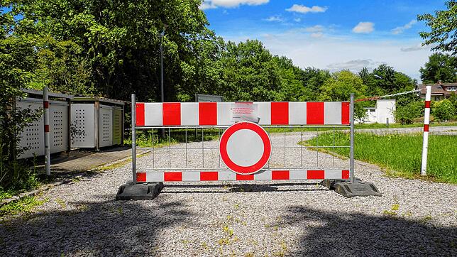Wegen Corona ist auch der Wohnmobilstellplatz gesperrt, und es fehlen diese Einnahmen im Haushalt 2020 der Gemeinde Murg.