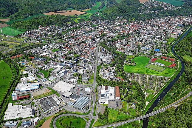 Die Große Kreisstadt Waldshut-Tiengen (Luftbild: Tiengen) hat zehn Ortsteile. Wie haben diese sich in den vergangenen Jahren entwickelt? ...