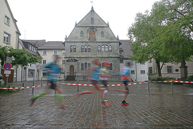 Die Strecke des Halbmarathons führt mitten durch die historische Altstadt.