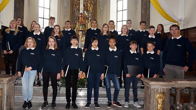 Junge Stimmen: Die Jugendkantorei der Singschule Doremi probt derzeit für ihr Jubiläumskonzert unter der Leitung von Oliver ...