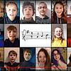 23 Schüler aus zwei Klassen singen mit: Im Musikunterricht von Matthias Jakob (nicht im Bild) am Gymnasium am Hoptbühl ist ein ...