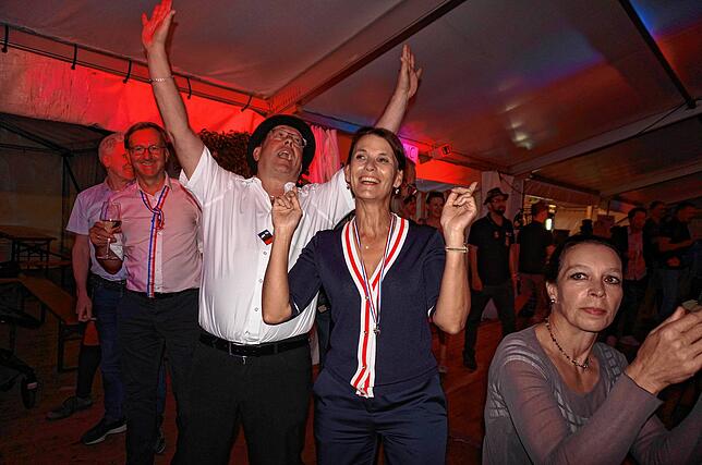 Bild 15: Chilbi: Stimmung pur im Festzelt beim Wunschkonzert
