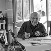 Bruno Epple in seinem Atelier.