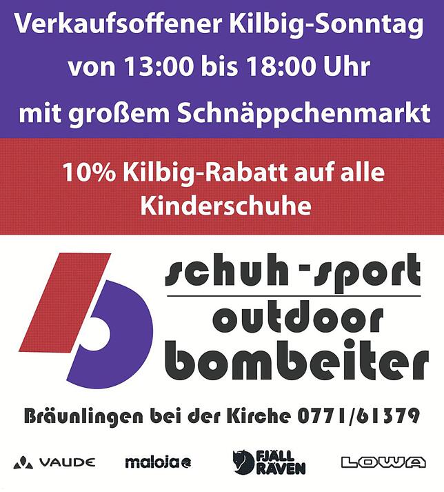 Bild 2: Bräunlinger Kilbig: Bräunlinger Innenstadt wird zur Kilbig-Festmeile