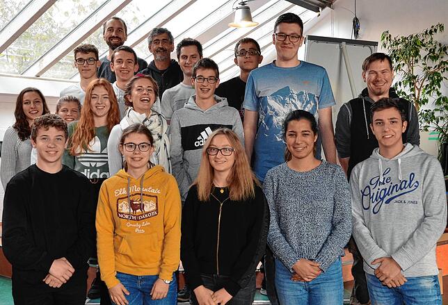 Absolventen einer Jugendleiterausbildung durch das Jugendreferat – ein Bild aus dem Jahr 2019.