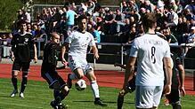 Matchwinner: Drei Tore steuerte Imad Kassem Saad (Mitte, im Spiel beim SV 08 Laufenburg in der vergangenen Saison) zum 7:0-Kantersieg ...