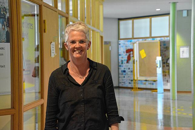 Schulleiterin Stephanie Martin freut sich auf die Entlastung durch zwei Konrektoren.