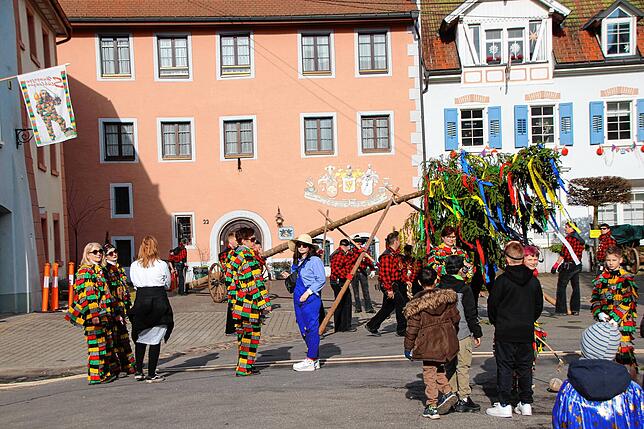 Bild 13: Bilder von der Entmachtung des Bürgermeisters im Saugatter in Stühlingen