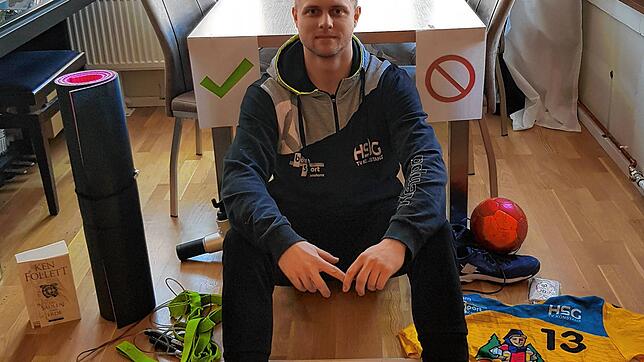 Fabian Wiederstein und die neuen Vorgaben für den Alltag.