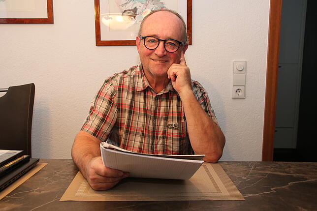 Bereits als Kind hat Georg Rind aus Wallbach Theaterstücke besucht. Seit 35 Jahren steht er selbst auf der Bühne.