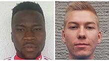 Spieler des Spiels I: Amat Dibba (links) überzeugte beim Hattinger SV. Spieler des Spiels II: Manuel Blum sorgte für den Reichenauer ...