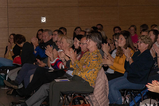 Bild 16: Stimmtrainerin Monika Hein in Waldshut: Bilder des vierten SÜDKURIER-Wissensforums