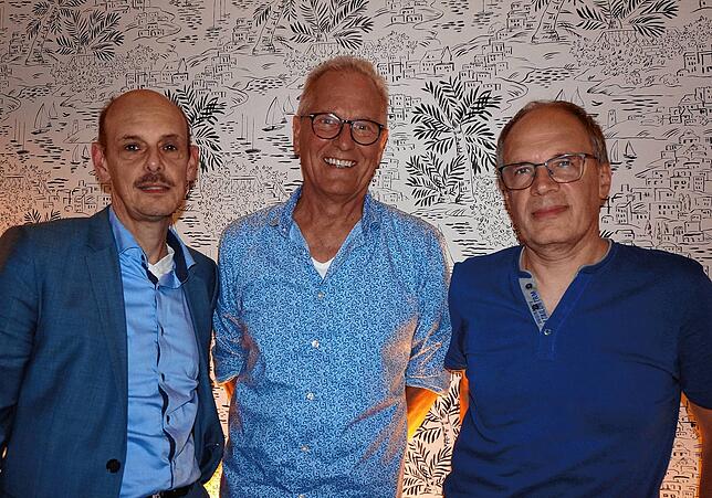 Drei überzeugte Fahrradfahrer (von links): Uwe Zamecnik, Reinhard Steffens und Manfred Baumbach vom Velo & Bike Club Waldshut-Tiengen.
