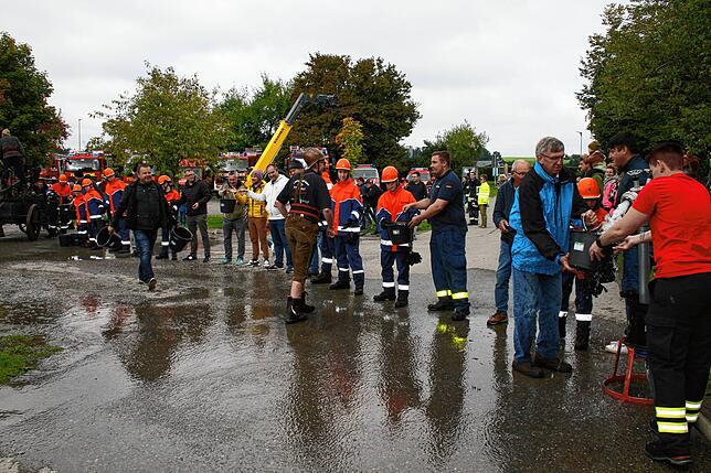Bild 7: So war das Schlachtfest der Pfullendorfer Feuerwehr