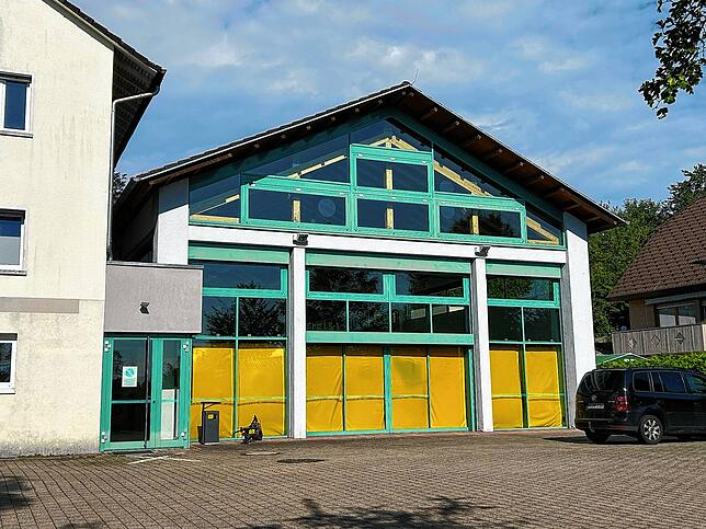 Die Thimoshalle ist für die Oberhöfer ein wichtiger Ort der Begegnung.