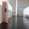 Ein Blick ins Kreisimpfzentrum, das im Januar in der Messehalle A2 den Betrieb aufgenommen hat. Am 30. September wird es letztmals ...