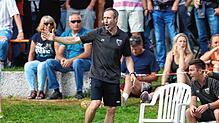 Trainer Markus Schoch und der FC Öhningen-Gaienhofen spielten 1:1 gegen den FC Radolfzell.