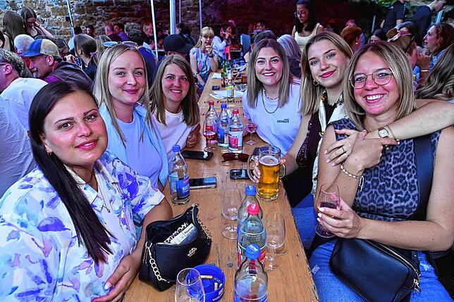 Bild 8: Die Narrozunft erwies sich wieder als perfekter Gastgeber beim Sommerfest im Spitalgarten.