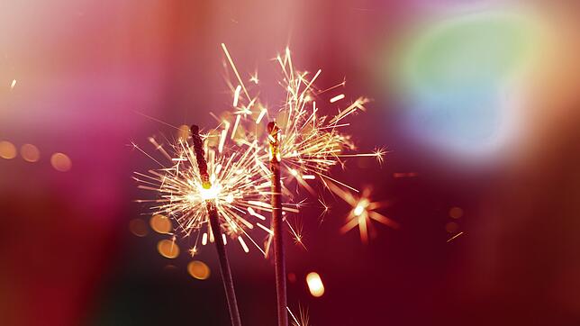 Auch ein kleines Feuerwerk kann große Freude bereiten.
