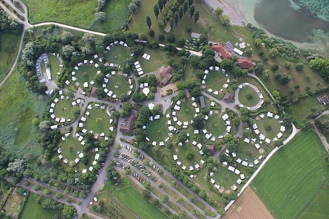Schön angelegt: Der Campingplatz in Horn.
