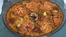 Hochgenuss im Winter: Spanischer Arroz al horno.