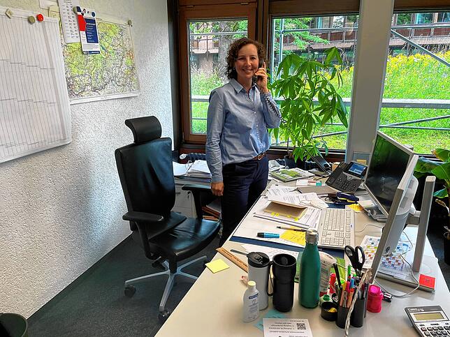 Caren-Denise Sigg ist Leiterin des Krisenstabs während der Corona-Pandemie.