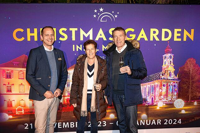 Bild 24: Insel Mainau: Bilder vom Start des Christmas Garden 2023 - Teil 2