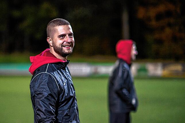 Trainer Matthias Hertweck (FC Bergalingen): „Wir sind eine super Truppe in Bergalingen, mit der es riesigen Spaß macht zu ...