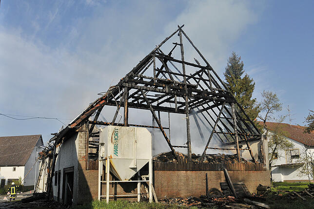 Die Brandruine