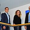 Bis Ende des Jahres sind sie noch zu dritt im Vorstand der Volksbank (von links): Werner Meichle, der dann in den Ruhestand geht, ...